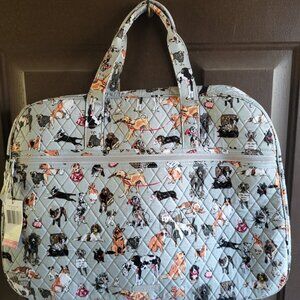 NWT Vera Bradley Grand Traveler Bag - Dog Show